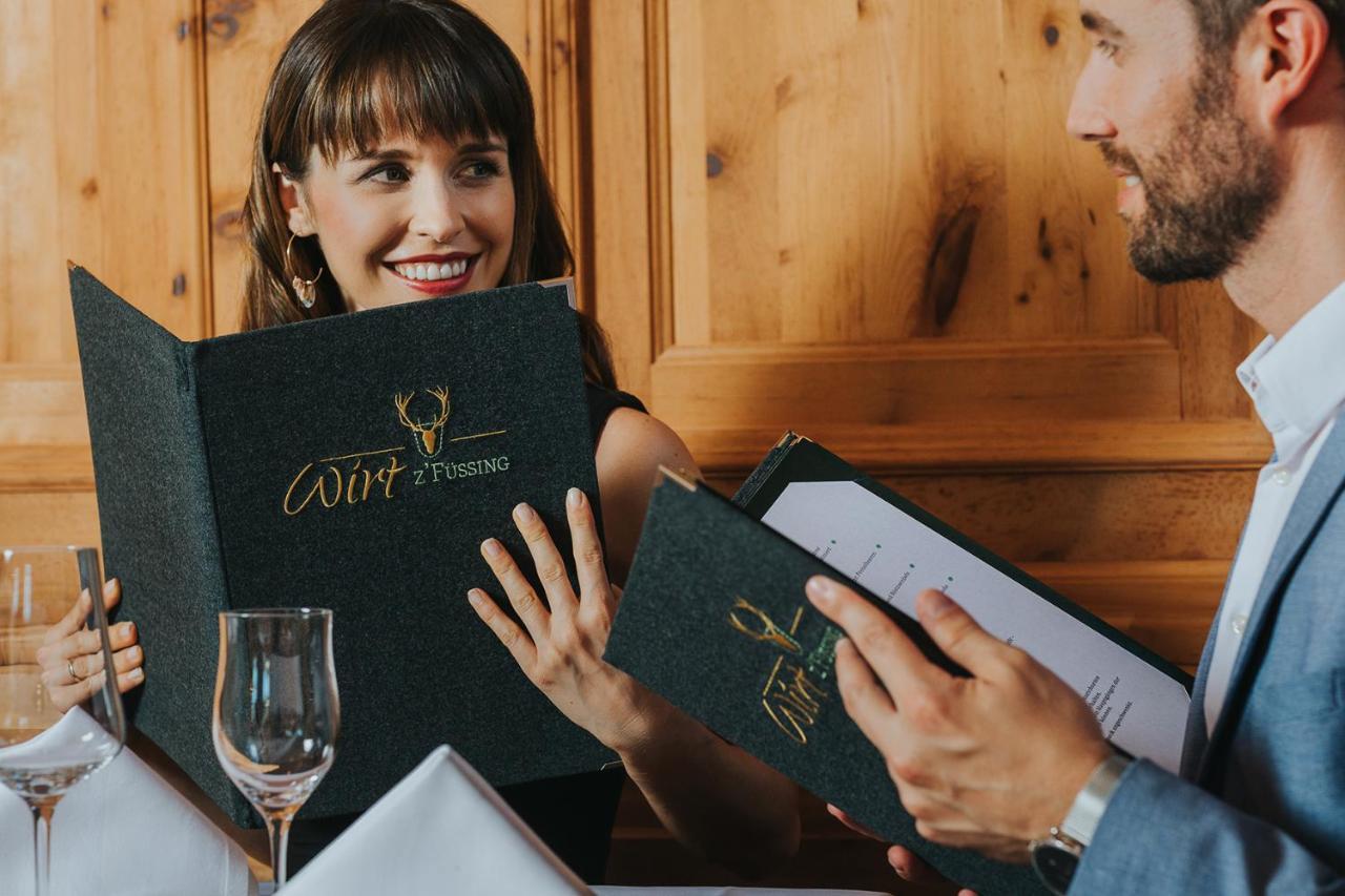 באד פיסינג Ortner'S Resort מראה חיצוני תמונה A restaurant menu