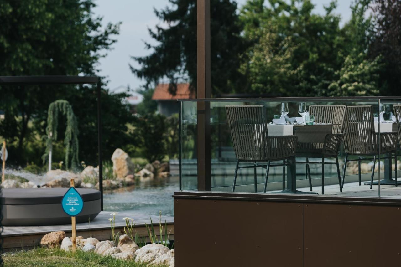באד פיסינג Ortner'S Resort מראה חיצוני תמונה A glass balustrade